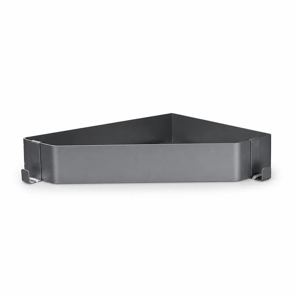 Adhesive Wall-Mounted Rust-Resistant Floating Metal Bathroom Shelf