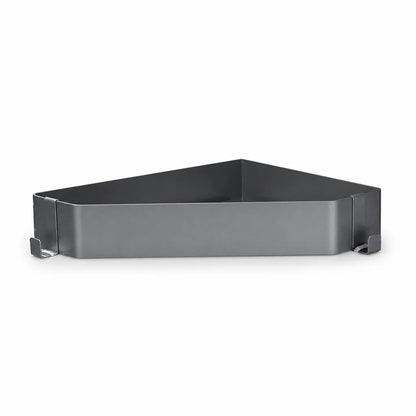 Adhesive Wall-Mounted Rust-Resistant Floating Metal Bathroom Shelf