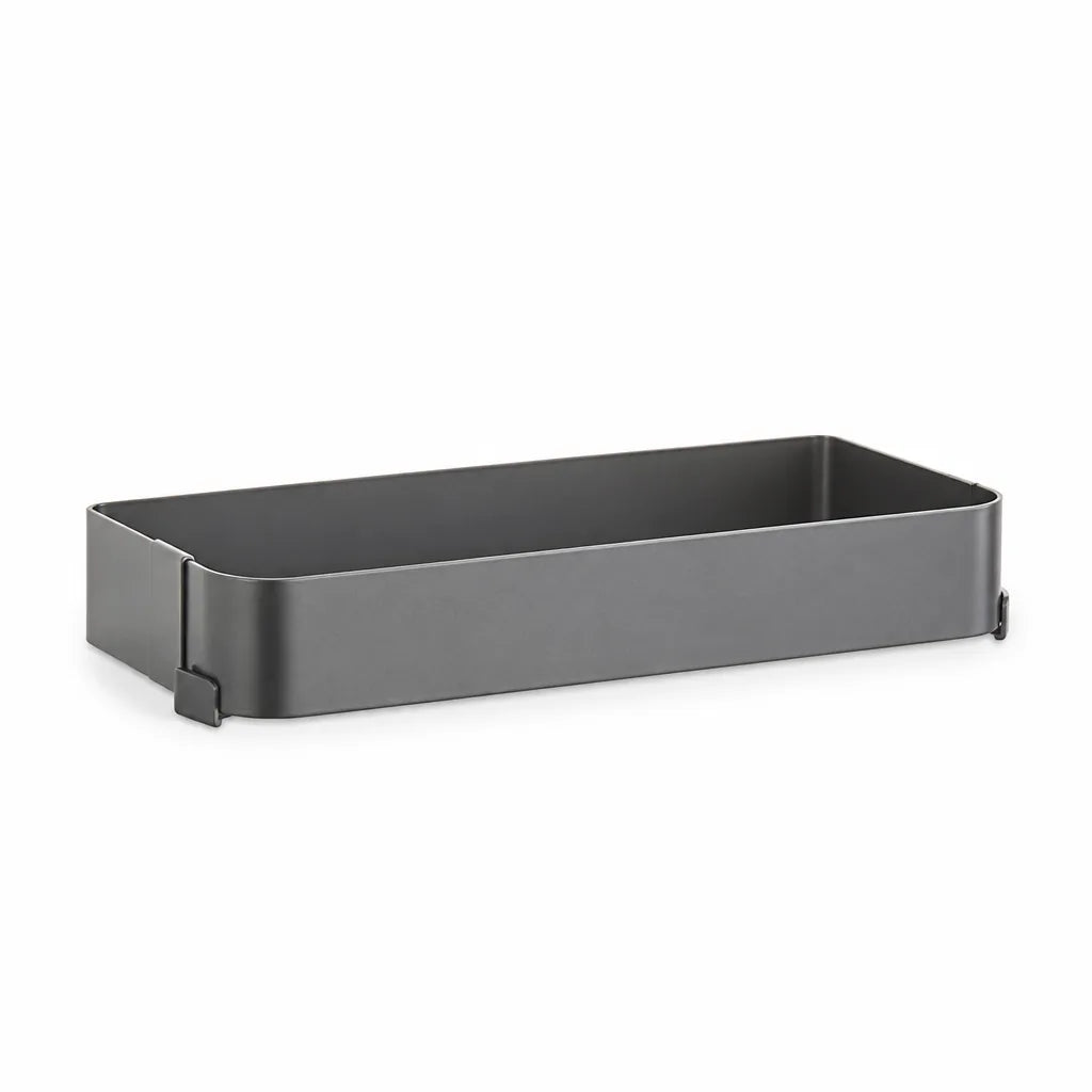 Adhesive Wall-Mounted Rust-Resistant Floating Metal Bathroom Shelf