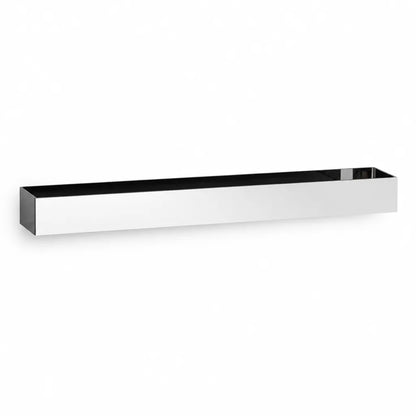 Adhesive Wall-Mounted Rust-Resistant Floating Metal Bathroom Shelf