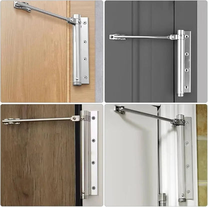 Automatic Door Closer Stainless Steel Quiet 4 Speeds