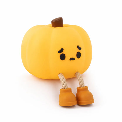 Baby Night Light Silicone Pumpkin Warm White USB-C Rechargeable