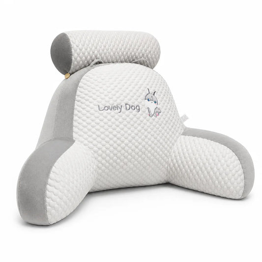 Back Support Pillow Mouldable Lumbar Support & Armrests