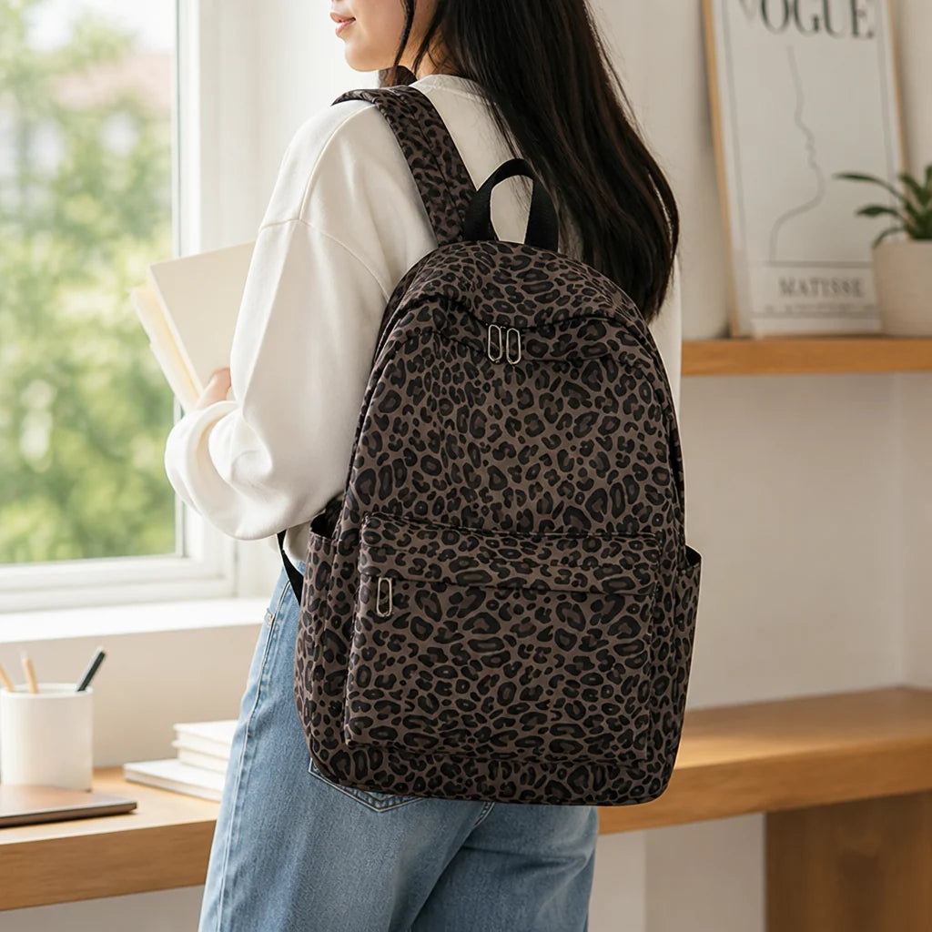 Backpack Lightweight Large Capacity Secure Zipper Closure