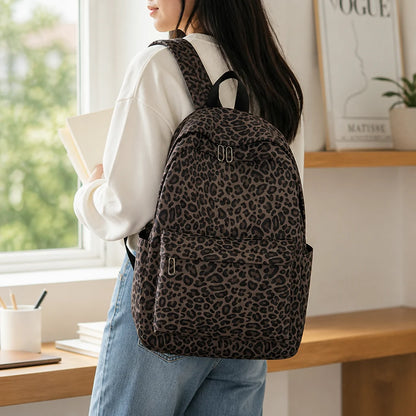 Backpack Lightweight Large Capacity Secure Zipper Closure
