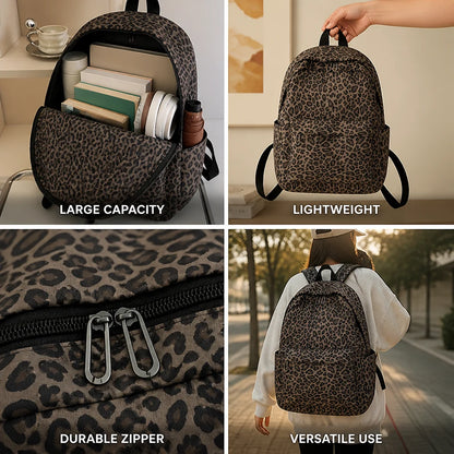 Backpack Lightweight Large Capacity Secure Zipper Closure