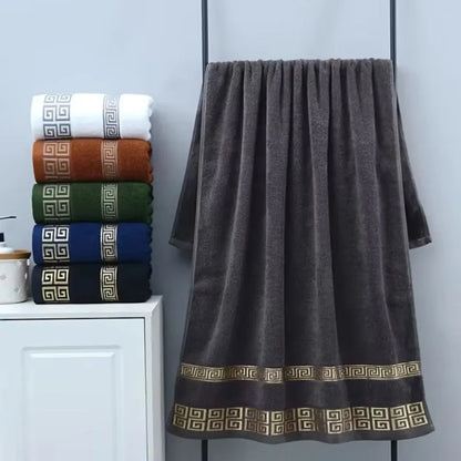 Bath Towel Set Cotton Terry Weave High Absorbency