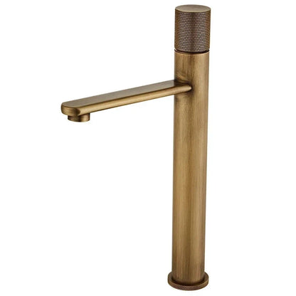 Bathroom Faucet Antique Bronze Single-Handle Ceramic Valve