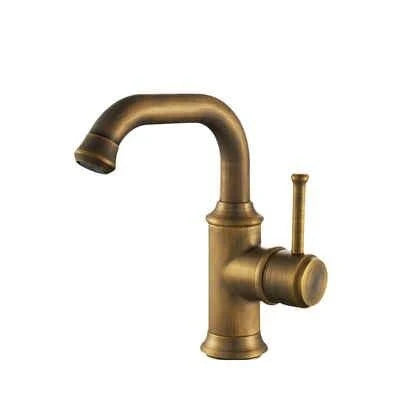 Bathroom Faucet Single-Handle Drip-Free Built-In Filter