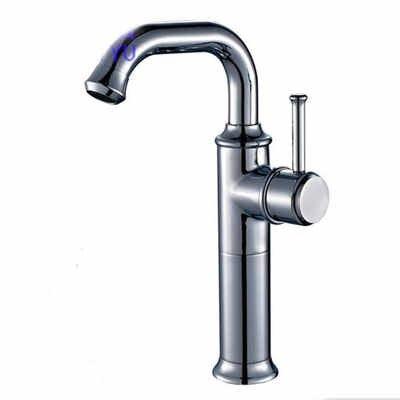Bathroom Faucet Single-Handle Drip-Free Built-In Filter