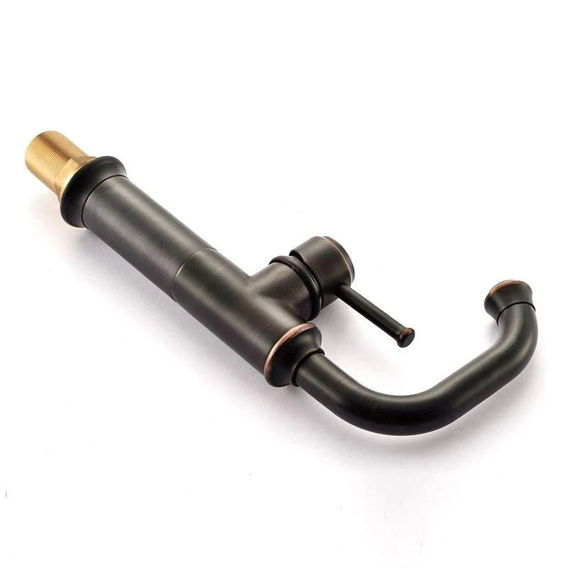 Bathroom Faucet Single-Handle Drip-Free Built-In Filter