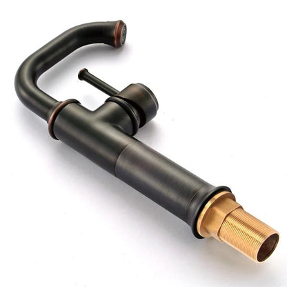Bathroom Faucet Single-Handle Drip-Free Built-In Filter