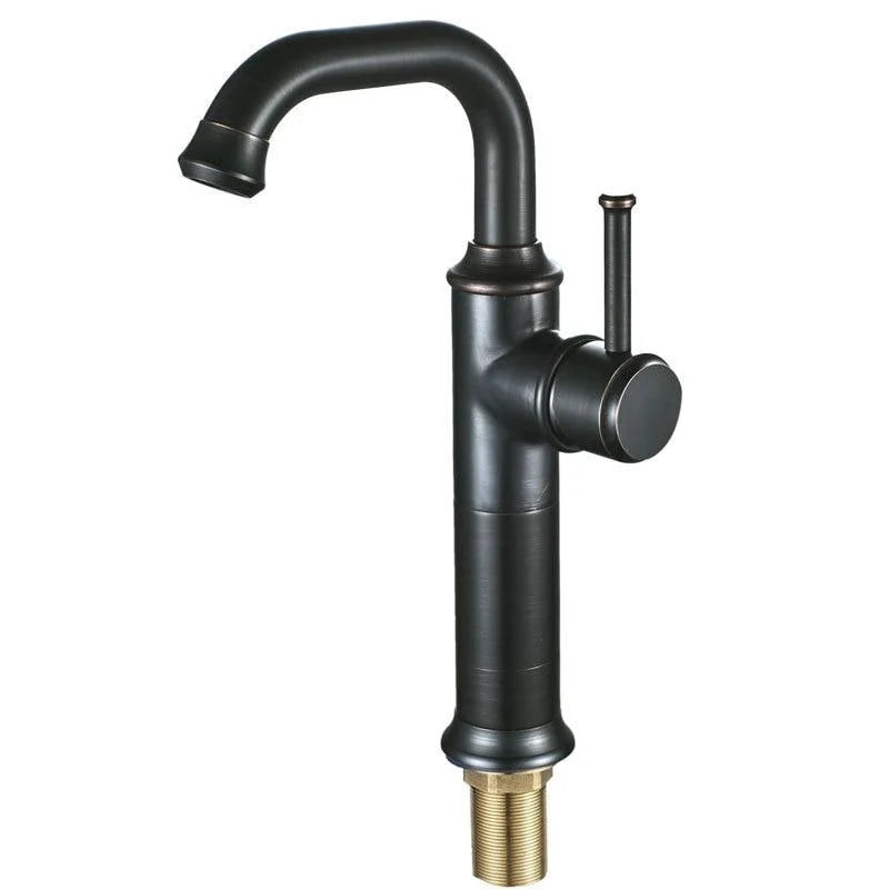 Bathroom Faucet Single-Handle Drip-Free Built-In Filter