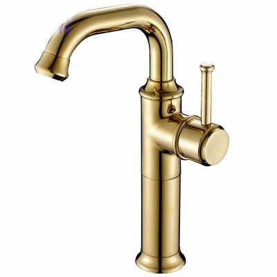 Bathroom Faucet Single-Handle Drip-Free Built-In Filter