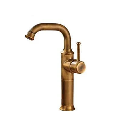 Bathroom Faucet Single-Handle Drip-Free Built-In Filter