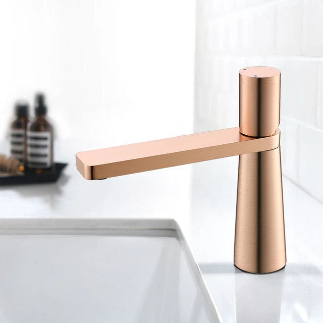 Bathroom Faucet Single Lever Brass Ceramic Valve