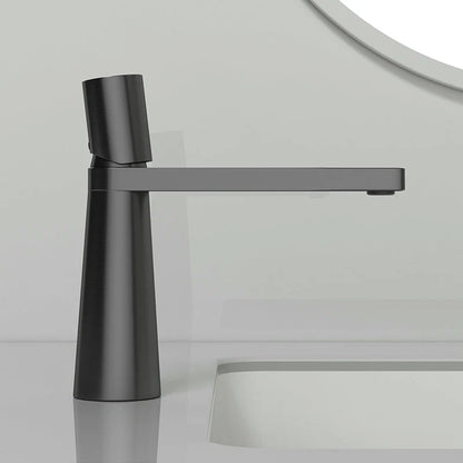 Bathroom Faucet Single Lever Brass Ceramic Valve