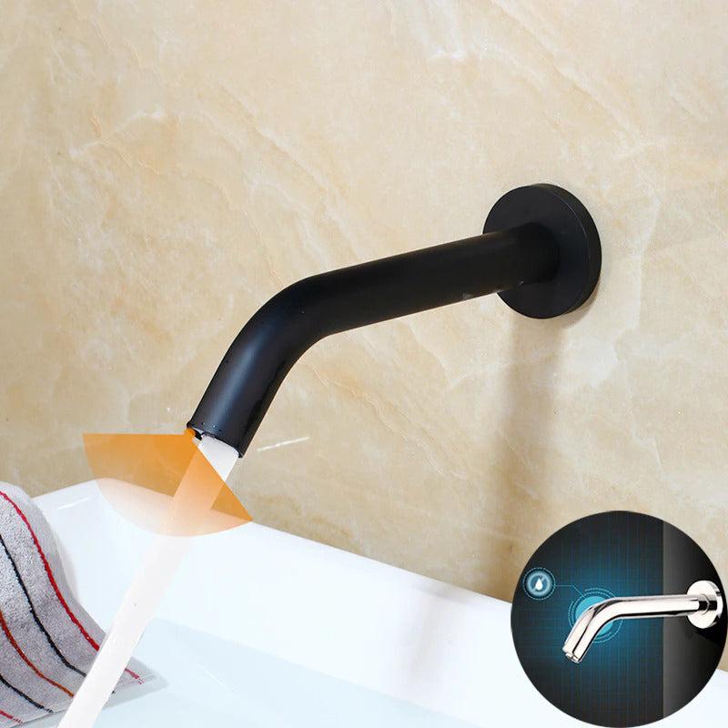 Bathroom Faucet Touchless Wall-Mounted Brass Body & Ceramic Valve