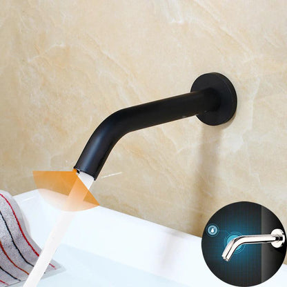 Bathroom Faucet Touchless Wall-Mounted Brass Body & Ceramic Valve