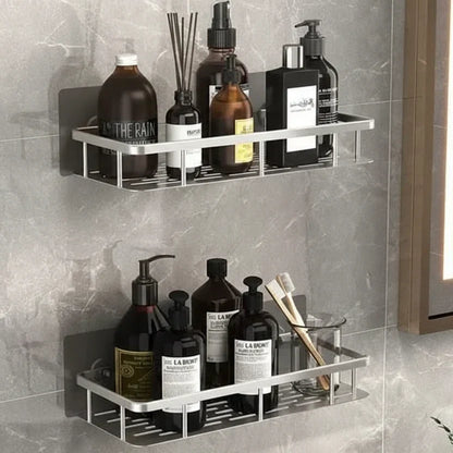 Bathroom Shelf Self-Adhesive Stainless Steel 11 lb