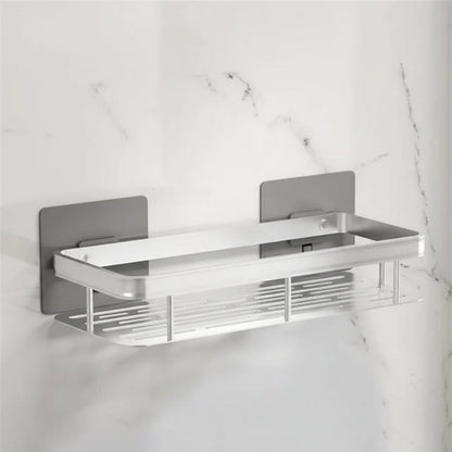Bathroom Shelf Self-Adhesive Stainless Steel 11 lb