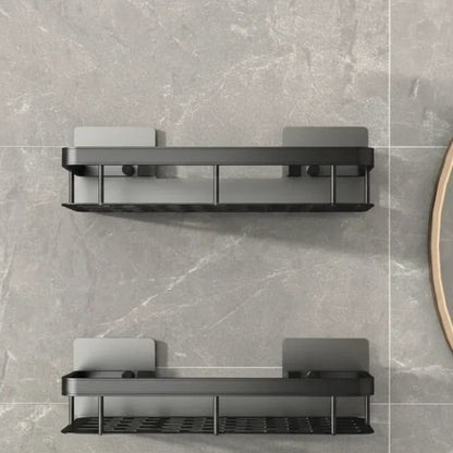 Bathroom Shelf Self-Adhesive Stainless Steel 11 lb
