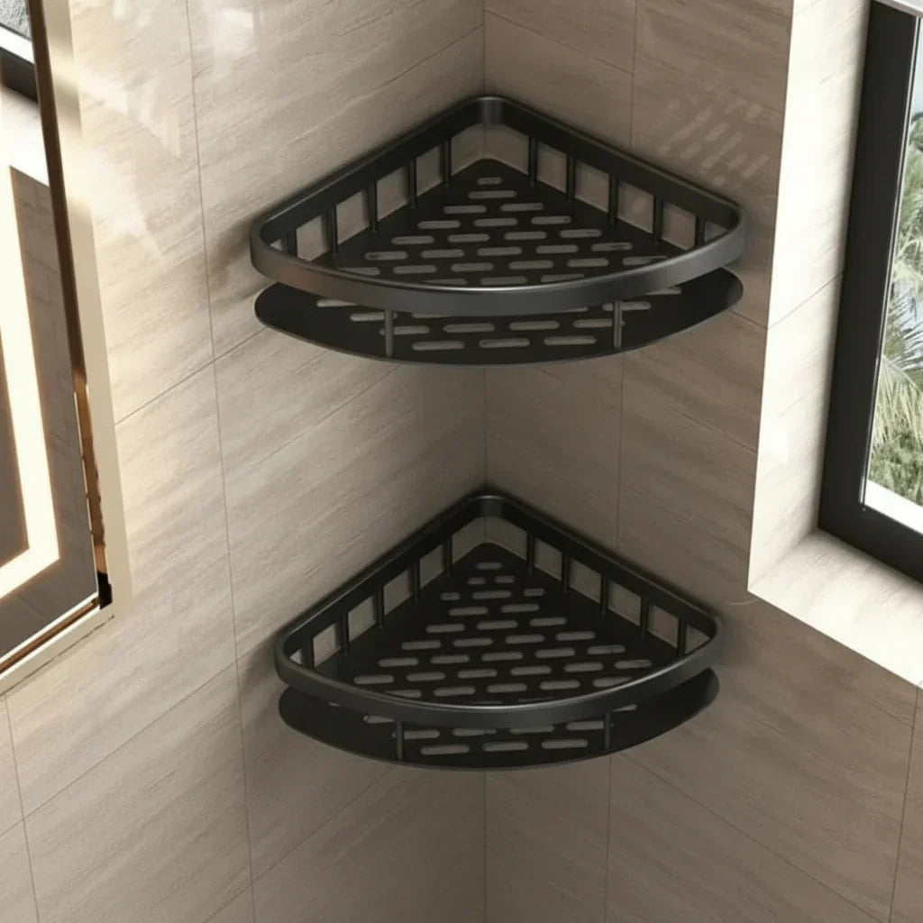 Bathroom Shelf Self-Adhesive Stainless Steel 11 lb