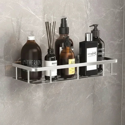 Bathroom Shelf Self-Adhesive Stainless Steel 11 lb