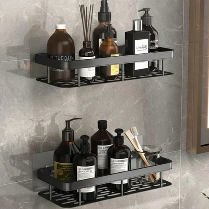 Bathroom Shelf Self-Adhesive Stainless Steel 11 lb
