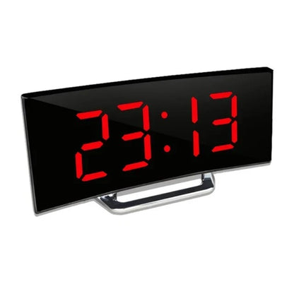 Bedside Alarm Clock Auto-Dimming Large LED Digits USB