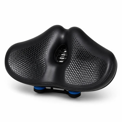 Bike Seat Noseless Extra Wide Double Springs