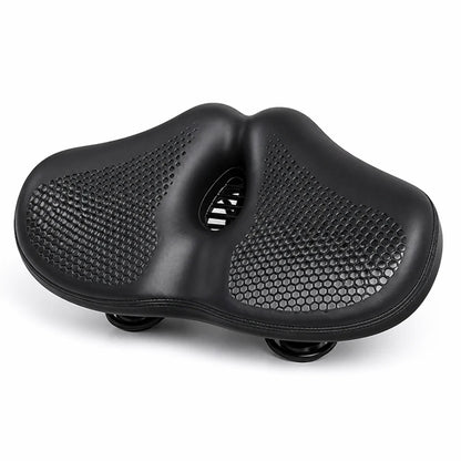 Bike Seat Noseless Extra Wide Double Springs