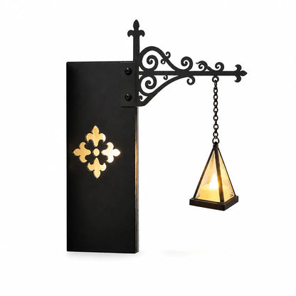 Bookshelf Light Slim Wrought-Iron Slide-In Cordless Batteries Included
