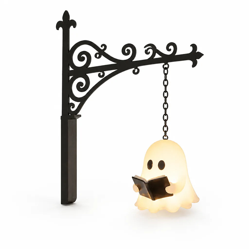 Bookshelf Light Slim Wrought-Iron Slide-In Cordless Batteries Included