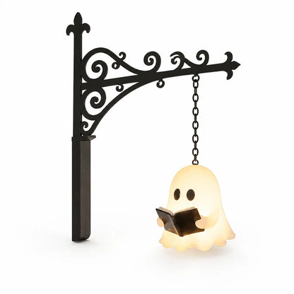 Bookshelf Light Slim Wrought-Iron Slide-In Cordless Batteries Included