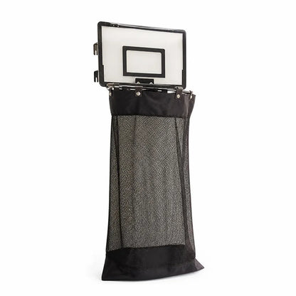 Breathable Mesh Over-the-Door Basketball Hoop Laundry Basket (42×32×6 cm)