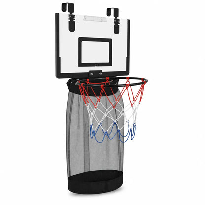 Breathable Mesh Over-the-Door Basketball Hoop Laundry Basket (42×32×6 cm)