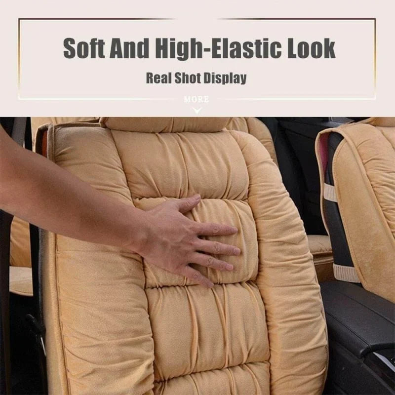 Car Seat Cover Plush Foam Universal Fit