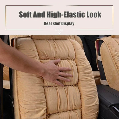 Car Seat Cover Plush Foam Universal Fit