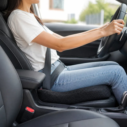Car Seat Cushion Memory Foam Raises Seat 3.5 Inch