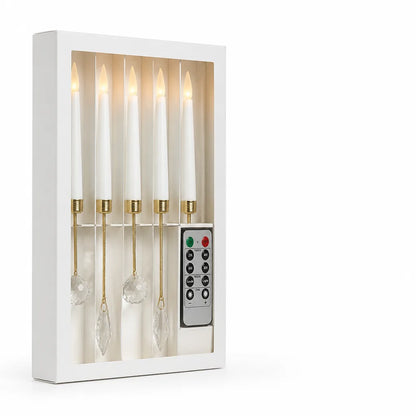 Christmas Tree Candles Flameless Remote Control Timer & Dimming