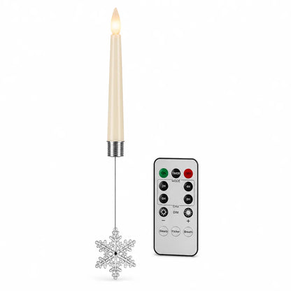 Christmas Tree Candles Flameless Remote Control Timer & Dimming