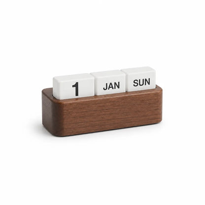 Compact Minimalist Block Design Home & Office Desk Calendar