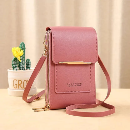Crossbody Bag Touchscreen Phone Pocket Anti-Theft