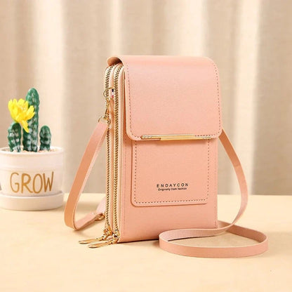 Crossbody Bag Touchscreen Phone Pocket Anti-Theft