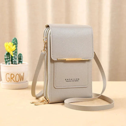 Crossbody Bag Touchscreen Phone Pocket Anti-Theft