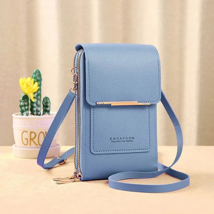 Crossbody Bag Touchscreen Phone Pocket Anti-Theft