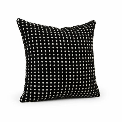 Cushion Cover Hand-Tufted Chenille Floral Hidden Zipper