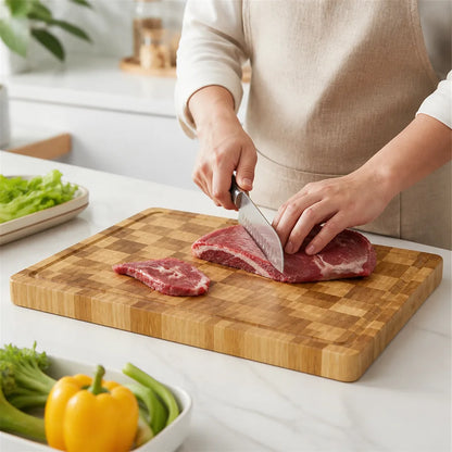 Cutting Board Bamboo Extra-Large Juice Groove