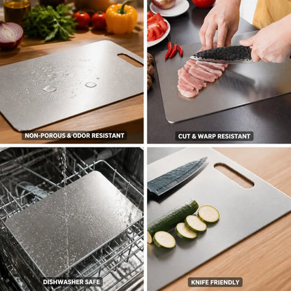 Cutting Board Titanium Non-Porous Dishwasher Safe